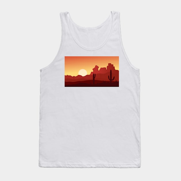 saguaro of the day Tank Top by Medotshirt